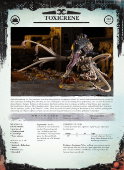 toxicrene - Warhammer Digital