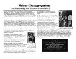 School Desegregation
