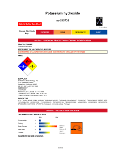 Potassium hydroxide - Santa Cruz Biotechnology