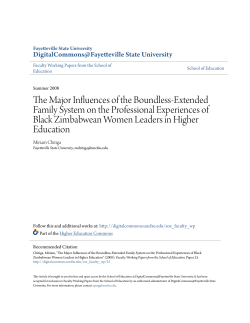 The Major Influences of the Boundless