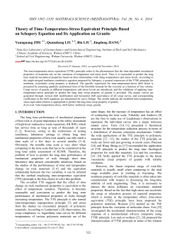 Theory of Time-Temperature-Stress Equivalent