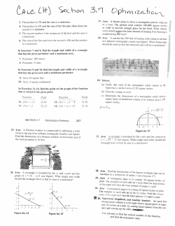 3. The product is 192 and the sum is a minimum. 4. The product is