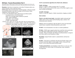 EM Basic- Trauma Resuscitation Part 2