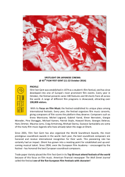 Focus on Japanese Cinema