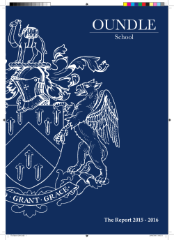 The Report 2015 - 2016
