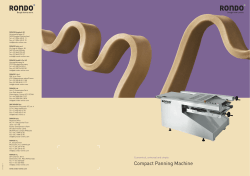 Compact Panning Machine