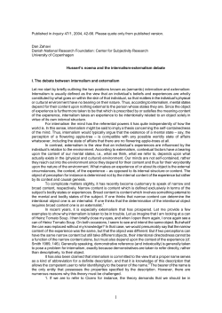 Published in Inquiry 47/1, 2004, 42