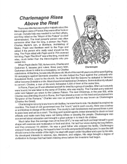 Charlemagne Rises Above the Rest