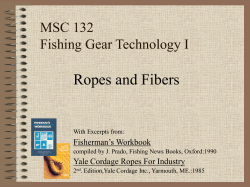 MSC 134 Fishing Gear Technology II