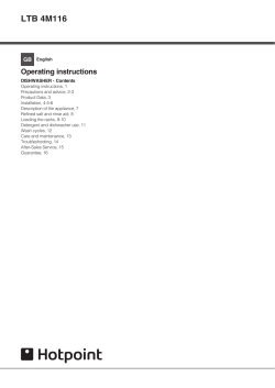 LTB 4M116 - Hotpoint