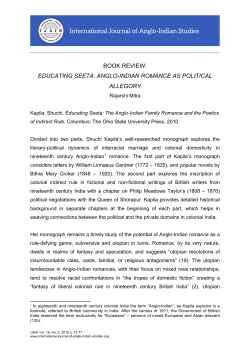 book review: educating seeta: anglo
