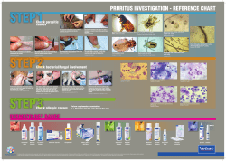 Pruritus Investigation Reference Chart