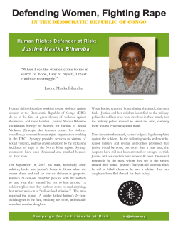 Justine Masika Bihamba