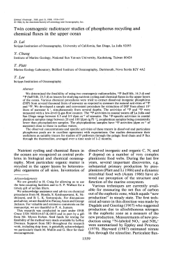 LAL, D., Y. CHUNG, T. PLATT, AND T. LEE. Twin cosmogenic