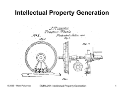 Intellectual Property Generation