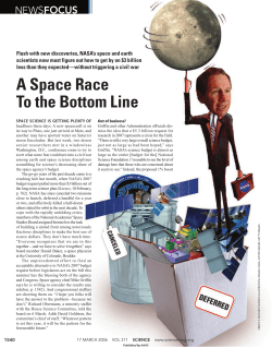 A Space Race To the Bottom Line