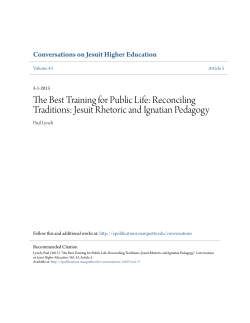 Jesuit Rhetoric and Ignatian Pedagogy - e