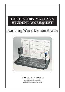 Standing Wave Demonstrator