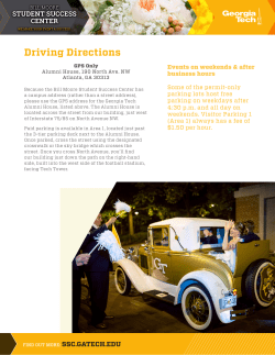 Driving Directions - Bill Moore Student Success Center