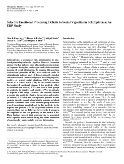 An ERP Study - Oxford Academic