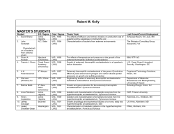 Complete List - Department of Chemical and Biomolecular