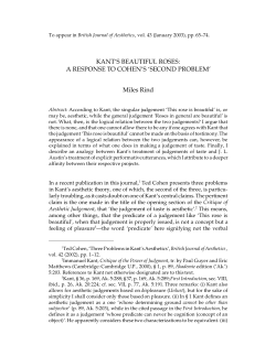 KANT`S BEAUTIFUL ROSES