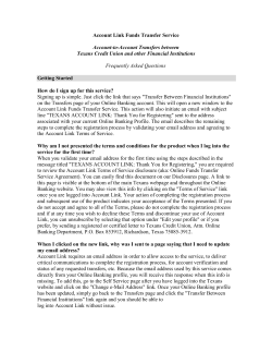 FAQ - Texans Credit Union