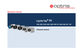 Manual optris PI