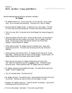 ENGL-4 Exam #0 BAN - da Silva