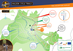 Haldon Cycle Trails map