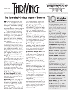 The Surprisingly Serious Impact of Boredom