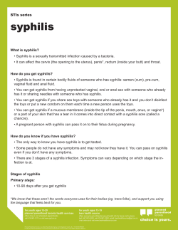 syphilis
