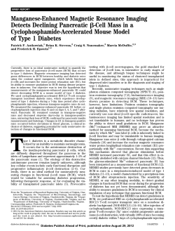 Manganese-Enhanced Magnetic Resonance Imaging