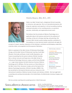 profile - sheilaboyce.com