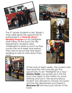 The 5th grade students in Mrs. Bargo`s class were given the