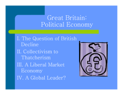 Great Britain: Political Economy - Rose