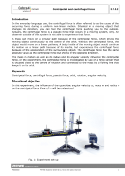 P6000660 Centripetal and centrifugal force