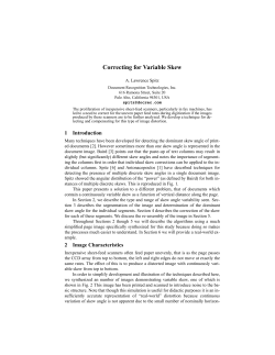 Correcting for Variable Skew