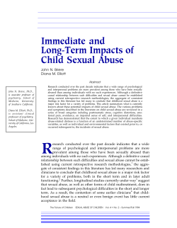 Immediate and Long-Term Impacts of Child