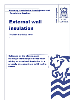 External wall insulation