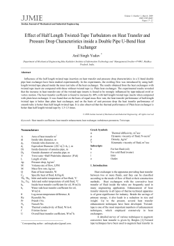 Effect of Half Length Twisted-Tape Turbulators on Heat Transfer and