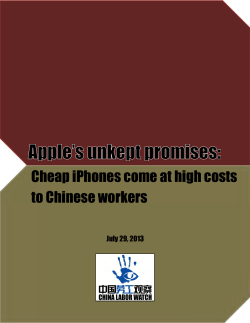 Cheap iPhones come at high costs to Chinese workers