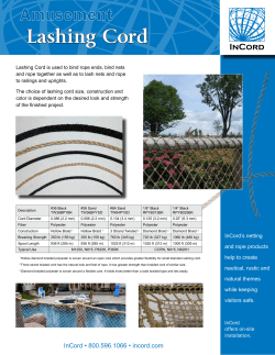 Lashing Cord
