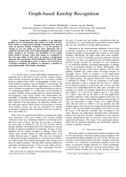 Graph-based Kinship Recognition