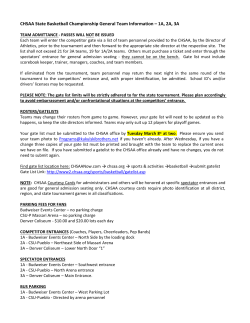 CHSAA State Basketball Championship General Team Information