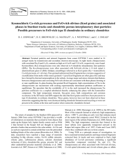 Kosmochloric Ca-rich pyroxenes and FeO