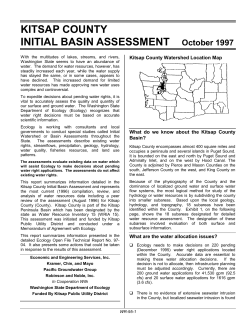 Kitsap County Watershed - Kitsap Public Utility District