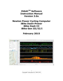 isaac software instructions