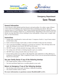 Sore Throat