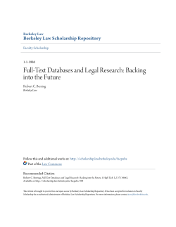 - Berkeley Law Scholarship Repository